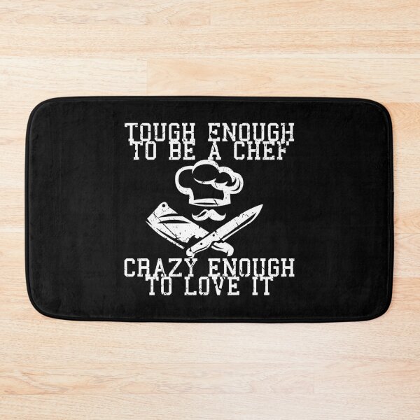 Item preview, Tough Enough To Be Chef Crazy To Love It Gift Idea designed and sold by haselshirt.