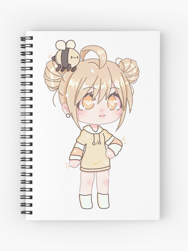 Cute Anime Girl - Gacha Edit Hardcover Journal for Sale by BambooBanana