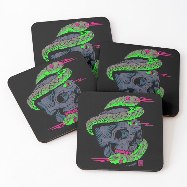 Item preview, Infinite Snake Skull Neon designed and sold by Tokebi Goblin.