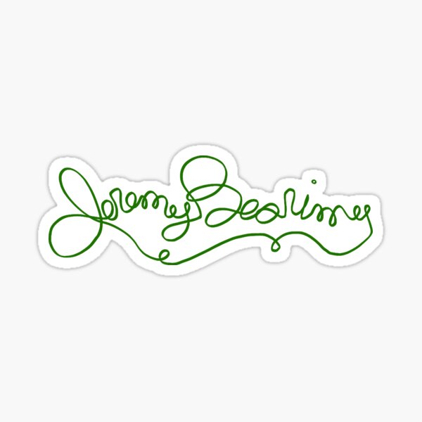 &ldquo;Jeremy Bearimy&rdquo; Sticker for Sale by huckblade | Redbubble