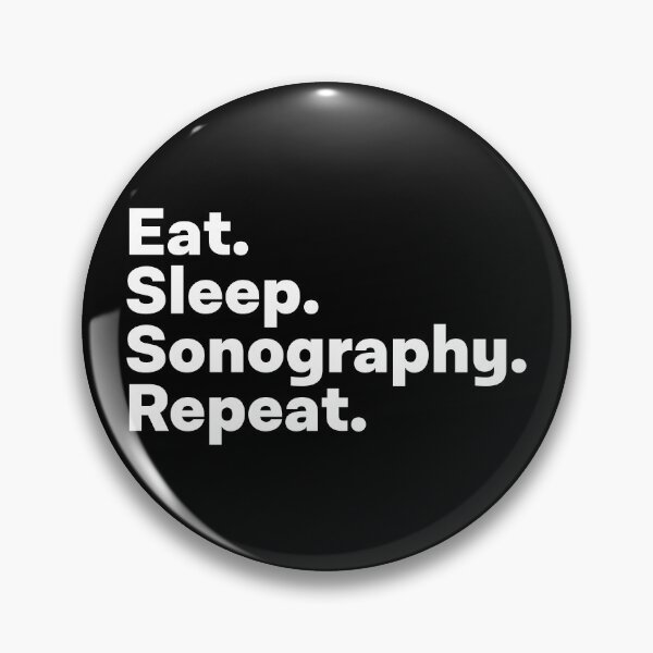 Item preview, Eat Sleep Sonography Repeat designed and sold by teesaurus.