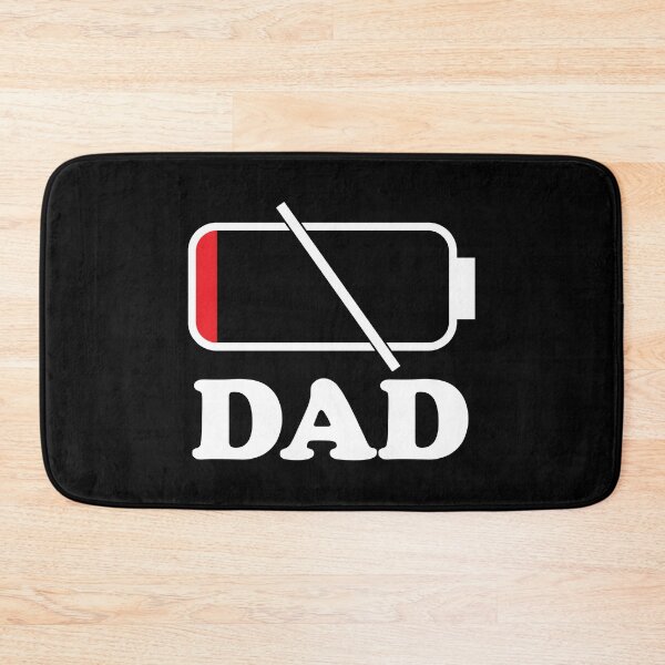 Item preview, Low Battery Dad Daddy Papa Father's Day Gift designed and sold by haselshirt.