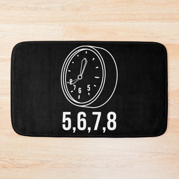 Item preview, Dance 5 6 7 8 Dancer's Clock Birthday Gift designed and sold by haselshirt.