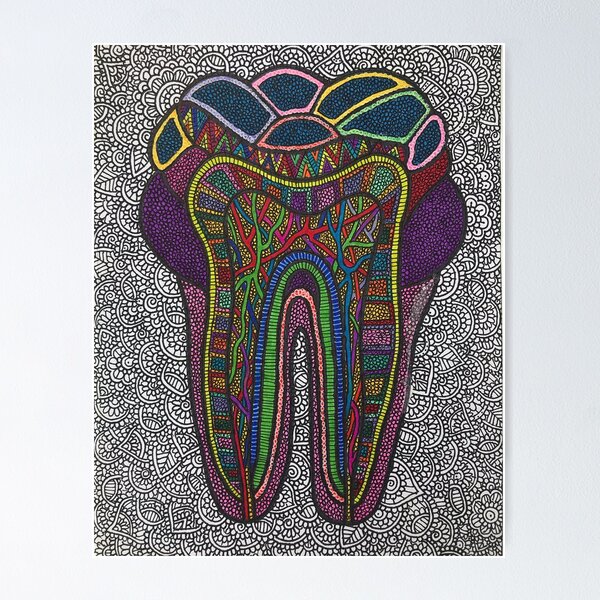 Item preview, dental art designed and sold by ariadnesart.
