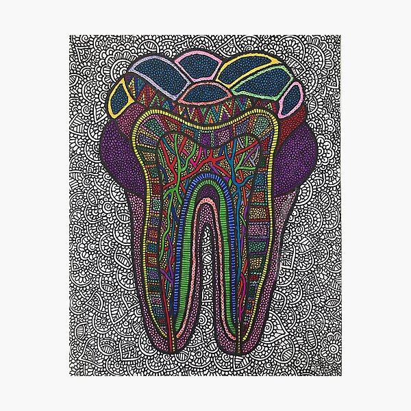 Item preview, dental art designed and sold by ariadnesart.