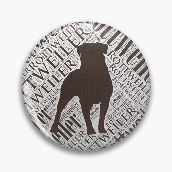 Item preview, Rottweiler Word Art designed and sold by k9printart.