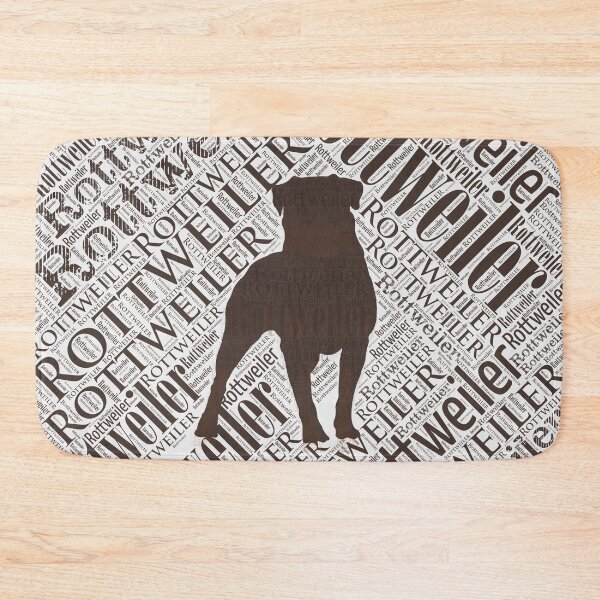 Item preview, Rottweiler Word Art designed and sold by k9printart.