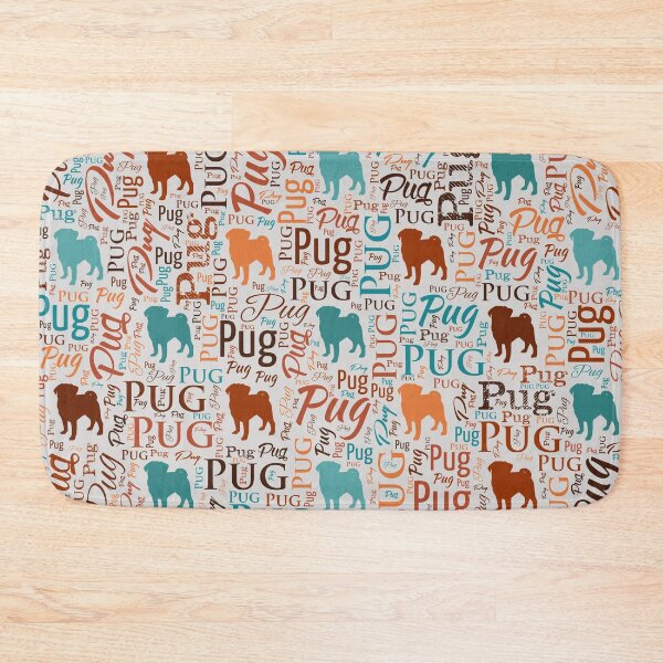 Item preview, Pug Word Art designed and sold by k9printart.