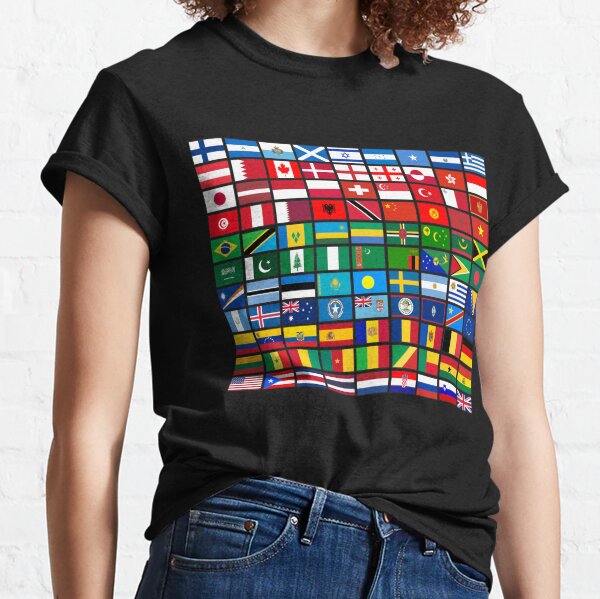 More then 90 Flags of the Countries of the World,International Gift  Classic T-Shirt