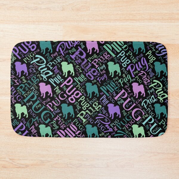 Item preview, Pug Word Art designed and sold by k9printart.