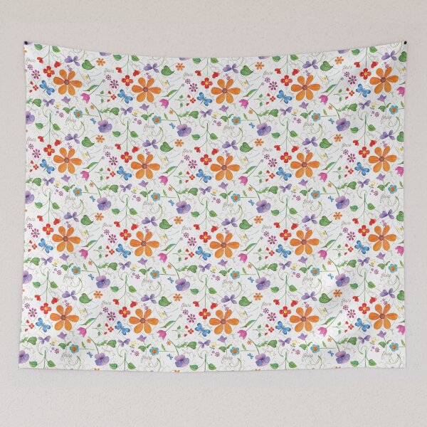 Item preview, Le Jardin Fleurs print designed and sold by FionaStokes.