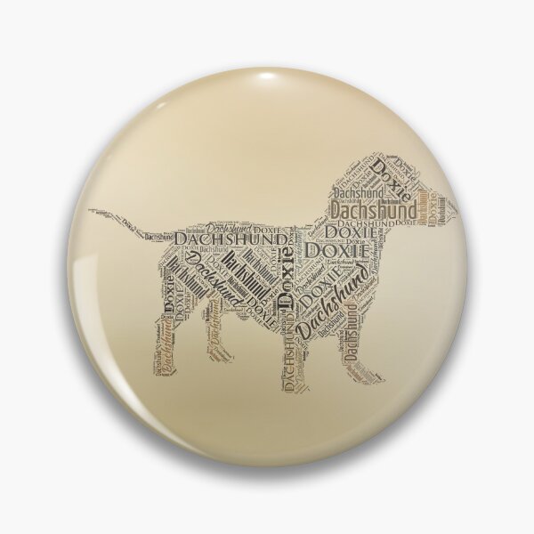 Item preview, Dachshund Word Art designed and sold by k9printart.