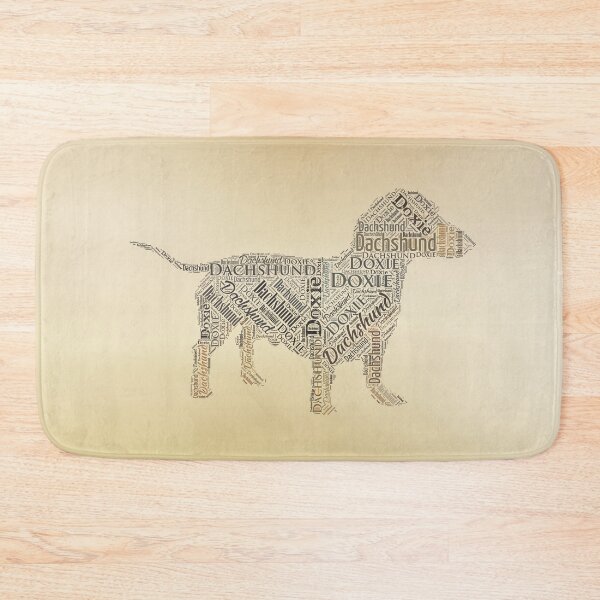 Item preview, Dachshund Word Art designed and sold by k9printart.