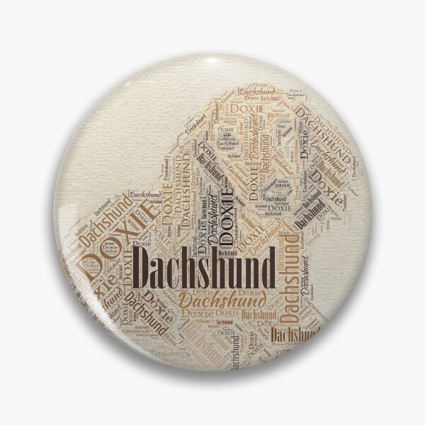Item preview, Dachshund Word Art designed and sold by k9printart.
