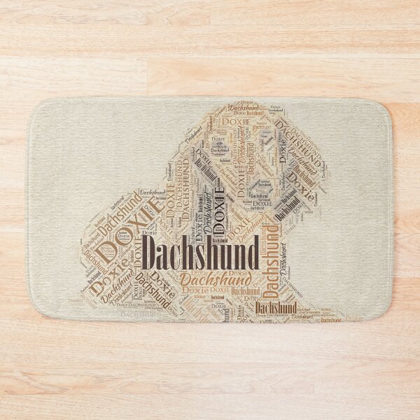 Item preview, Dachshund Word Art designed and sold by k9printart.
