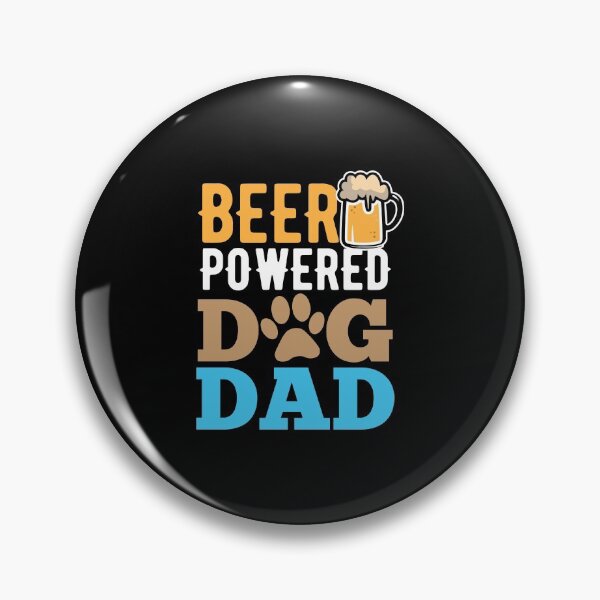 Item preview, Dog Lover Beer Powered Dog Dad Birthday Gift Idea designed and sold by haselshirt.
