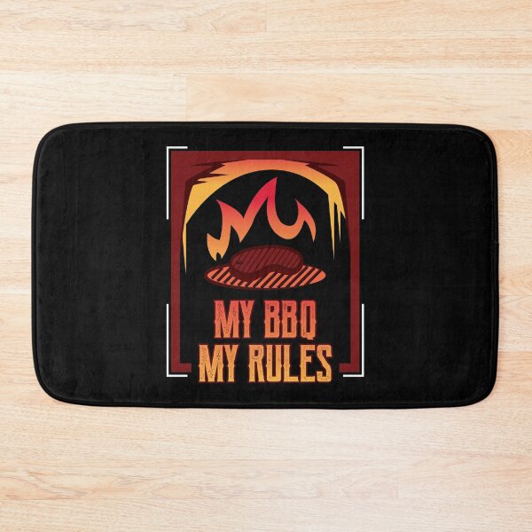Item preview, Grill BBQ My BBQ Rules BBQ Lover designed and sold by haselshirt.