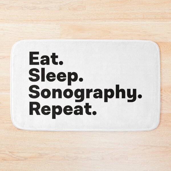 Item preview, Eat Sleep Sonography Repeat designed and sold by teesaurus.
