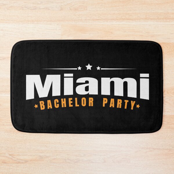 Item preview, Bachelor Party Shirt Miami Pre Wedding Celebration Tee designed and sold by haselshirt.
