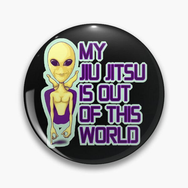 Item preview, My Jiu Jitsu is out of this World - Alien Rubber Guard  designed and sold by undersideland.
