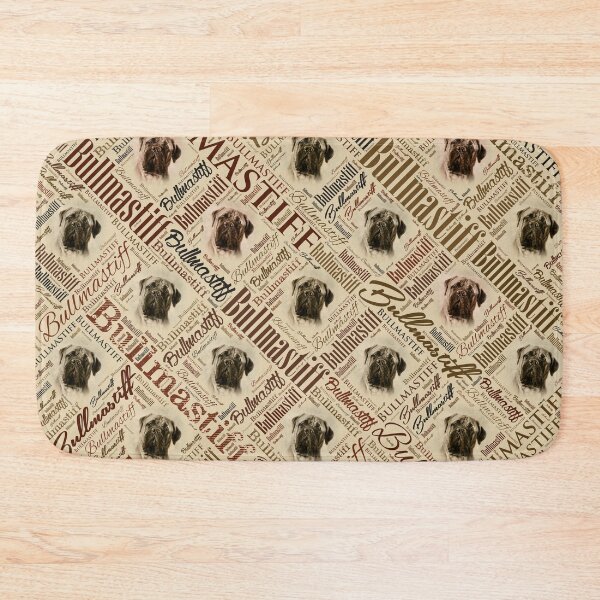 Item preview, Bullmastiff Word Art designed and sold by k9printart.