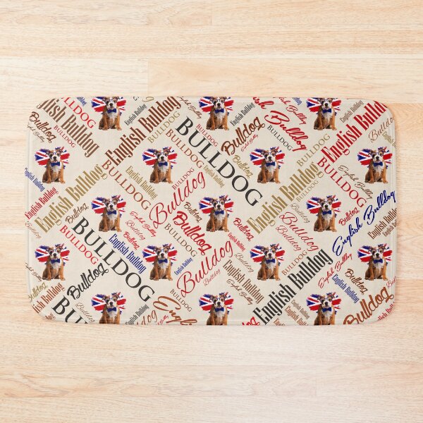 Item preview, English Bulldog Puppy Word Art designed and sold by k9printart.