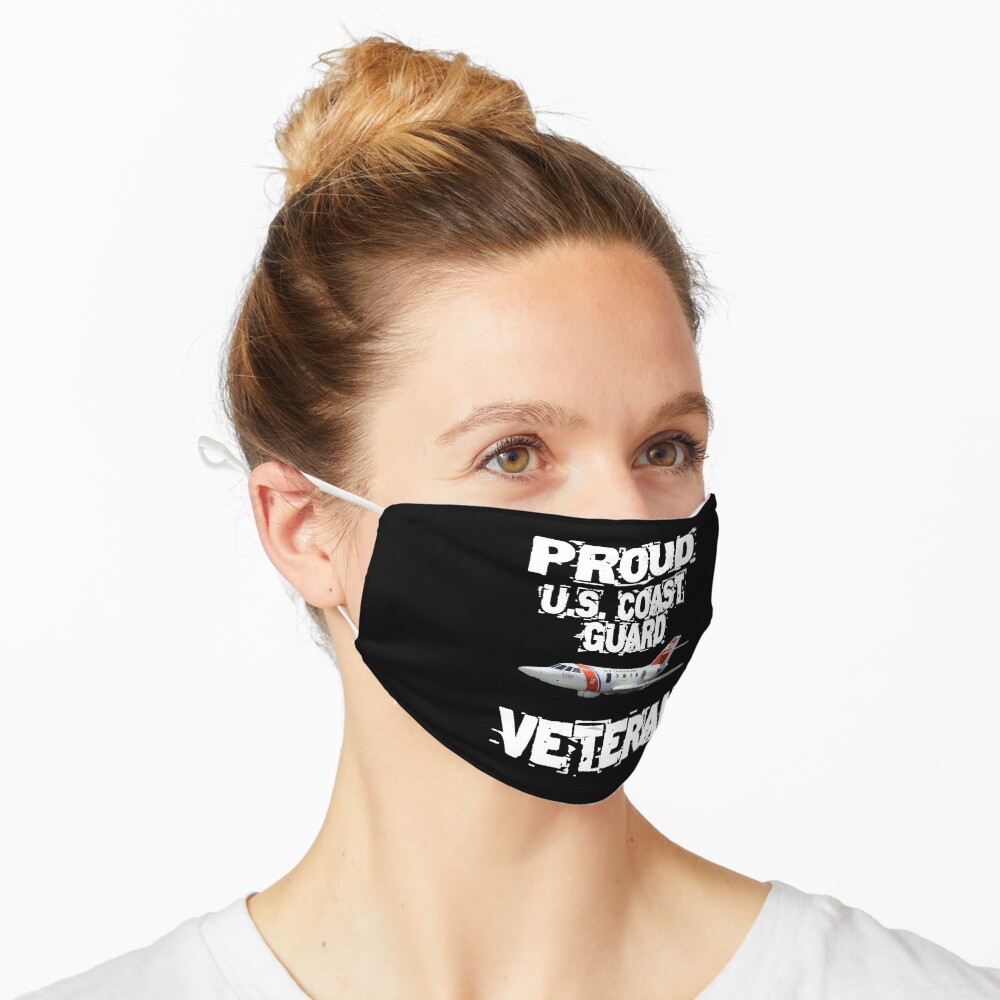 Proud U.S. Coast Guard Veteran Falcon Mask