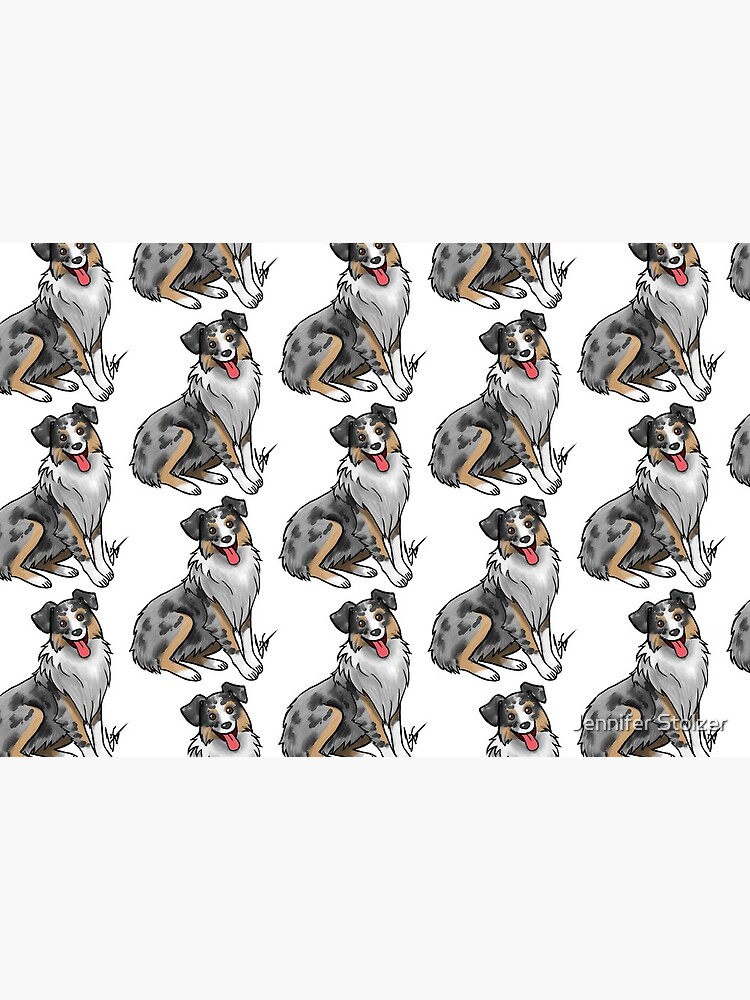 Australian Shepherd - Blue Merle by jameson9101322