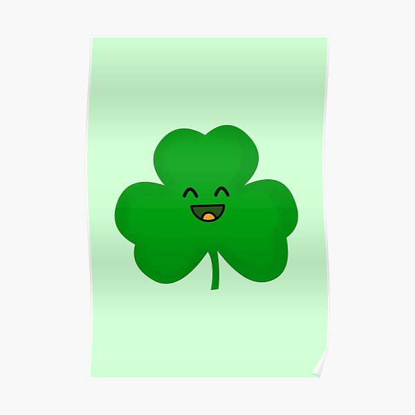 Happy Shamrock Poster