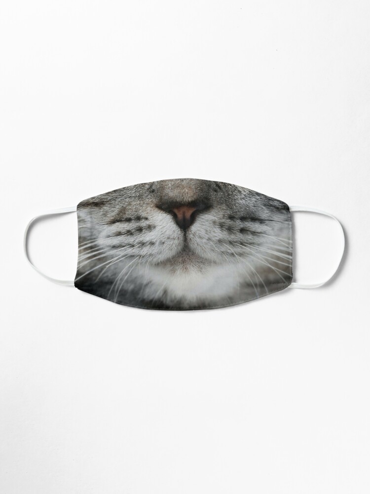 Download "Cat Face Mask" Mask by likethestream | Redbubble