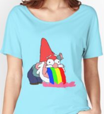 Gnome puking happiness - Gravity Falls Women's Relaxed Fit T-Shirt