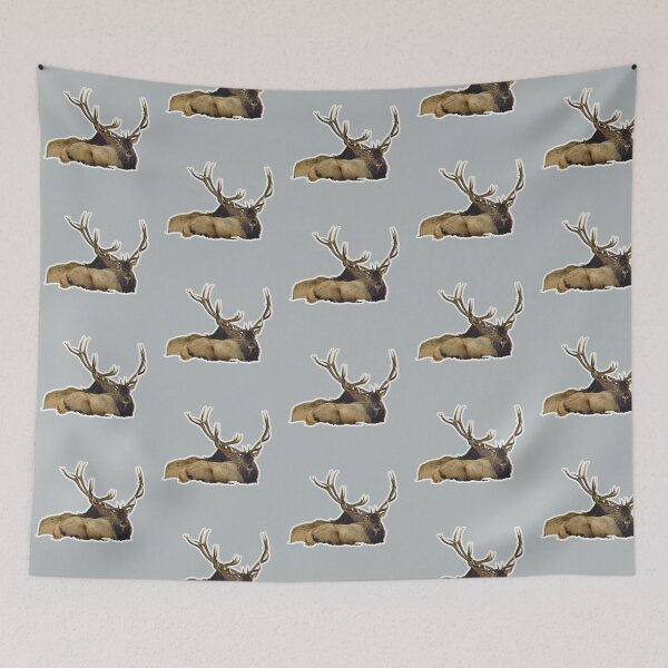 Item preview, Bull elk resting  designed and sold by Saltypro.