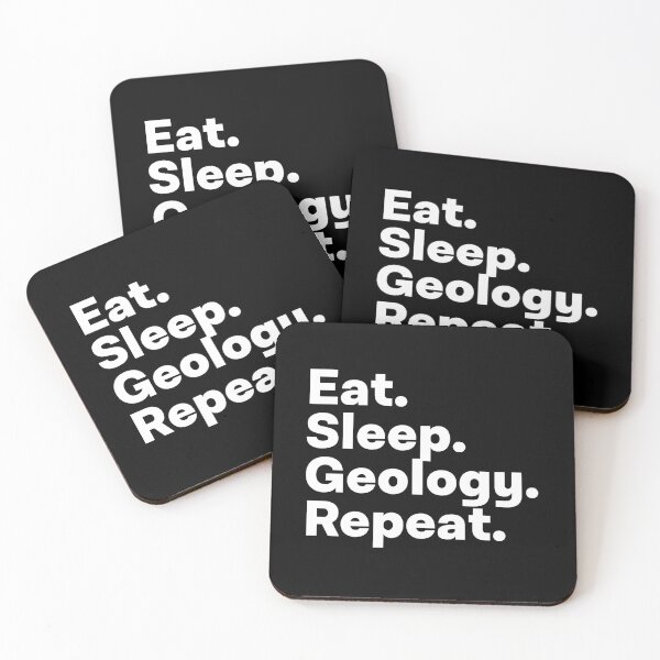 Item preview, Eat Sleep Geology Repeat designed and sold by teesaurus.