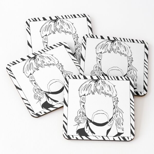 Item preview, Tiger King Joe Exotic Mullet Silhouette designed and sold by MotoringZen.