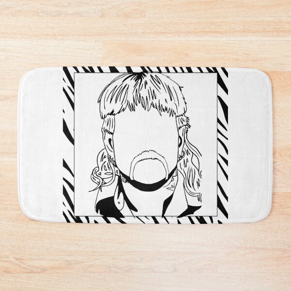 Item preview, Tiger King Joe Exotic Mullet Silhouette designed and sold by MotoringZen.