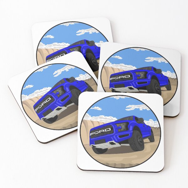 Item preview, Ford Raptor 4x4 offroading Blue designed and sold by VenZolic.