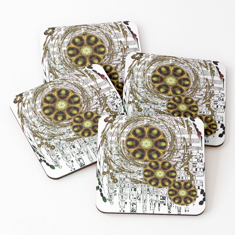 Item preview, Coasters (Set of 4) designed and sold by webgrrl.