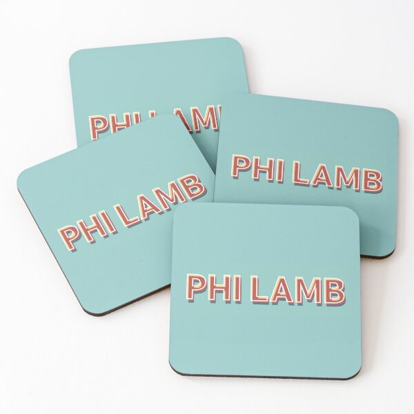 Item preview, Phi Lamb Modern Sticker designed and sold by Lauren  Sheffield.