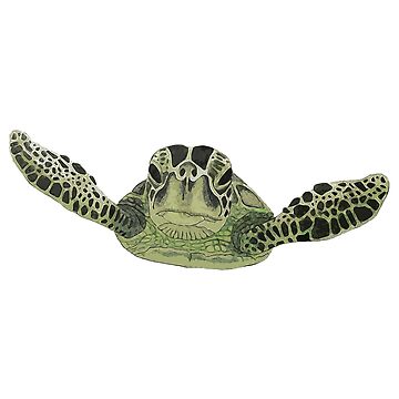 Artwork thumbnail, Green sea turtle by Saltypro