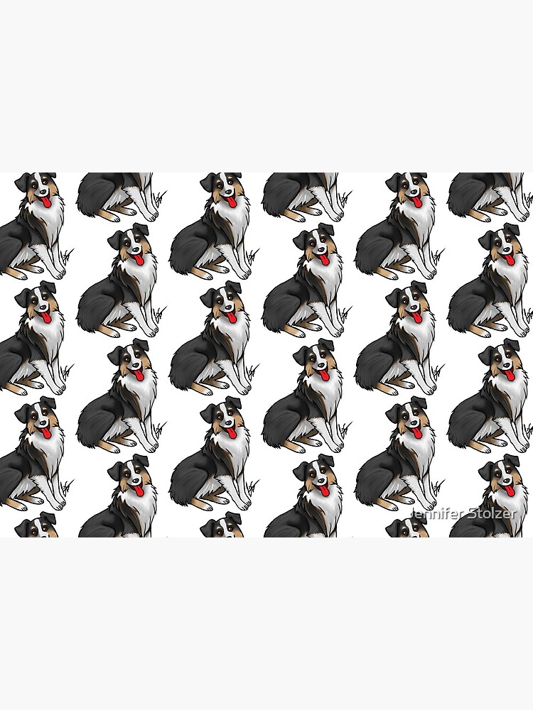 Australian Shepherd - Black Tri-Color by jameson9101322