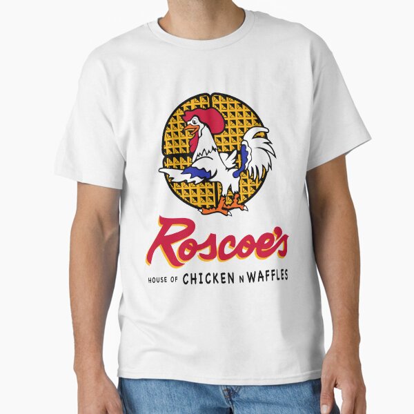 Item preview, Roscoe's House of Chicken Waffles T-Shirt designed and sold by coolhiphoptees.