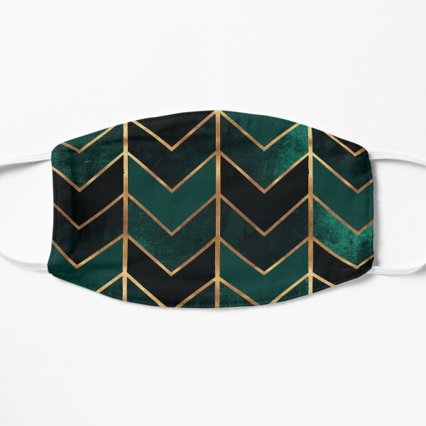 Emerald Copper Arrows Mask