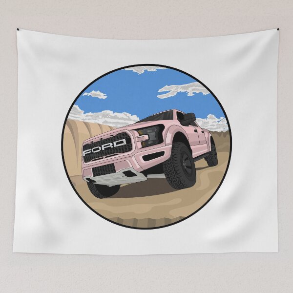 Item preview, Ford Raptor 4x4 offroading Pink designed and sold by VenZolic.
