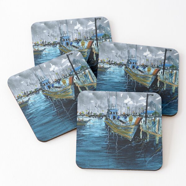 Item preview, Fremantle Boats 3 designed and sold by darrenyeoart.