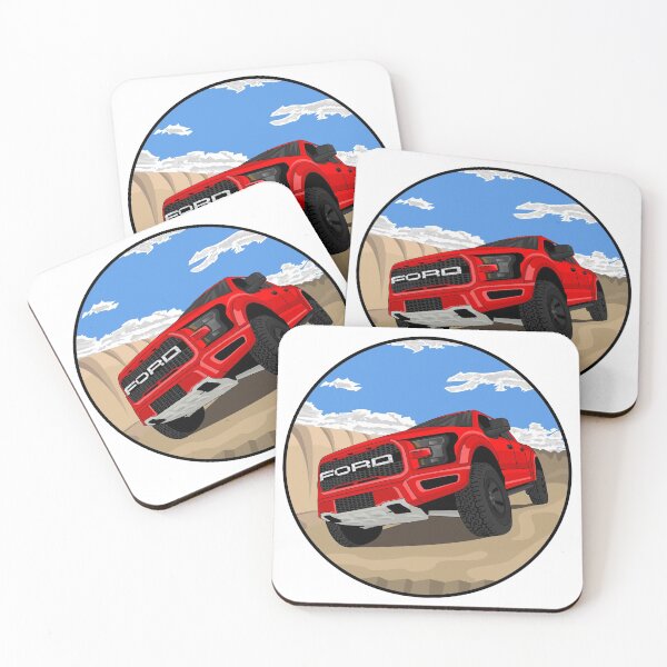 Item preview, Ford Raptor 4x4 offroading Red designed and sold by VenZolic.