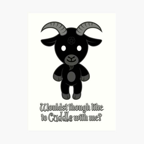 black phillip plush