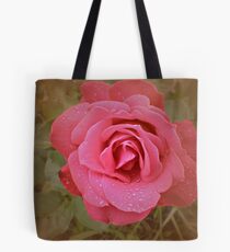 Pink Rose Tote Bag