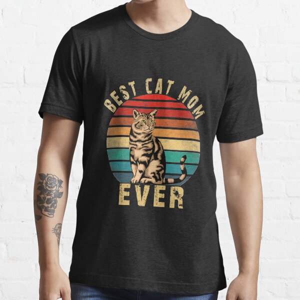 MEJOR MAMÁ GATA Camiseta esencial