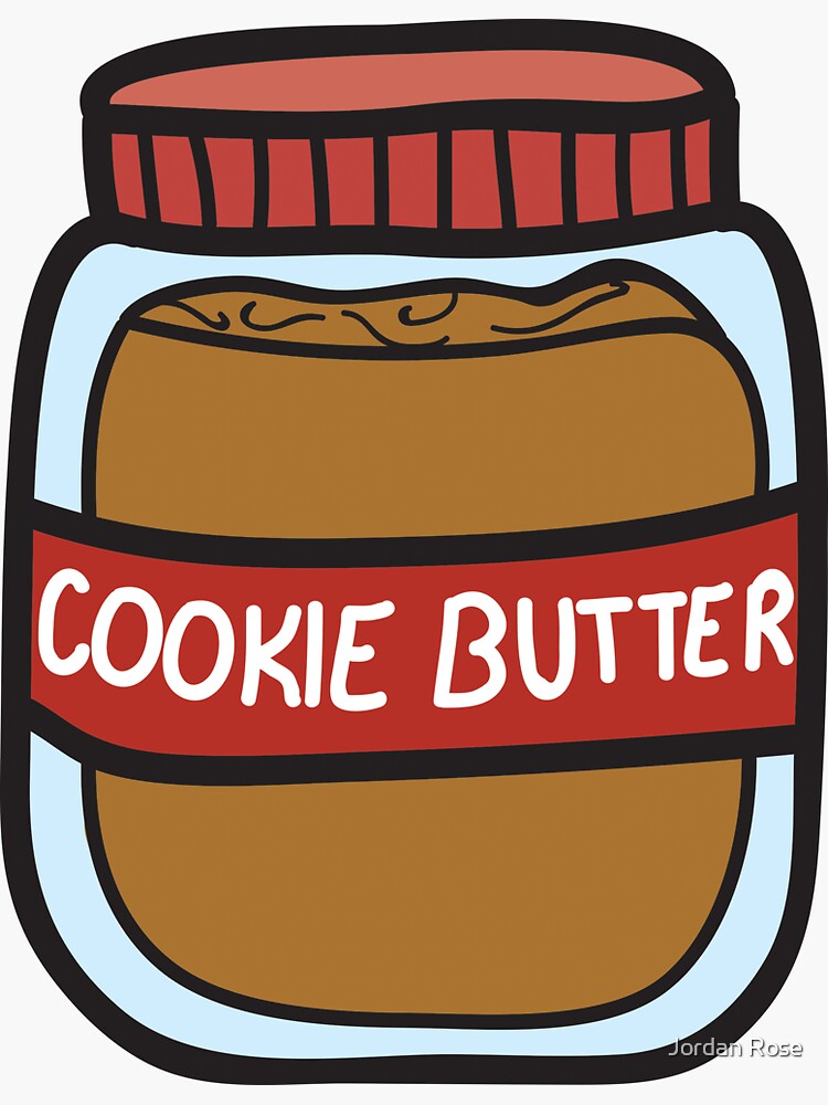 "Cookie Butter" Sticker by jordanallan Redbubble