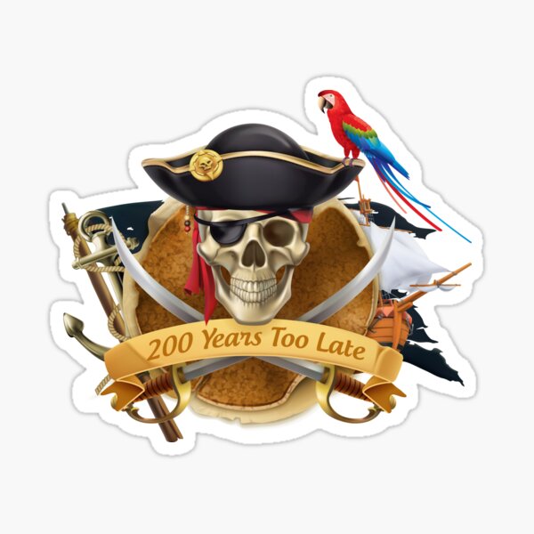 A Pirate's Life Sticker